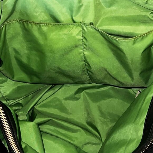 Kate Spade Stevie Black Spacious Nylon Diaper Baby Travel Bag Carryall - Picture 4 of 8